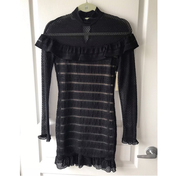 Nightcap Dresses & Skirts - NWT Nightcap mariabella mini dress black